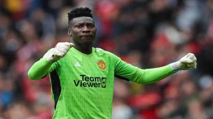 Man Utd goalkeeper Andre Onana